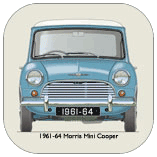 Morris Mini-Cooper 1961-64 Coaster 1